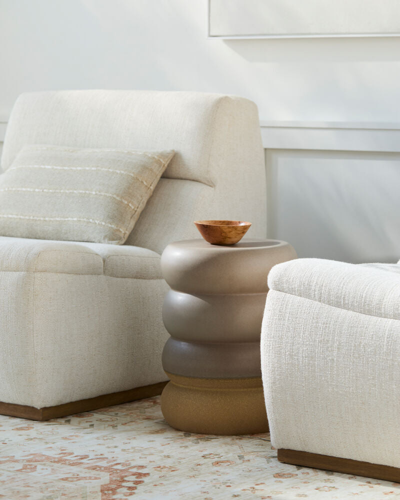 Bizen Garden Stool BIZ-003 - styleshot