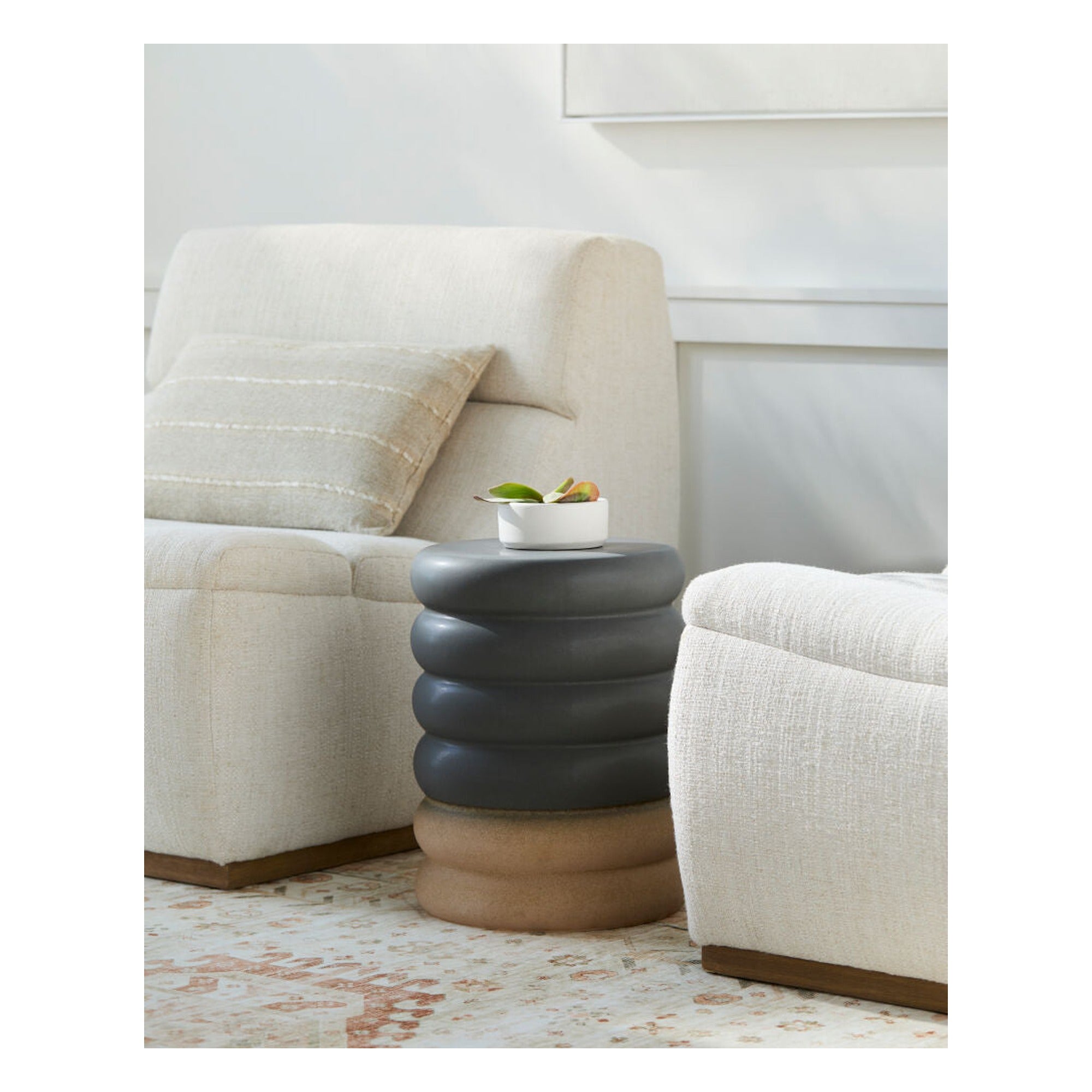Bizen Garden Stool BIZ-004 - styleshot