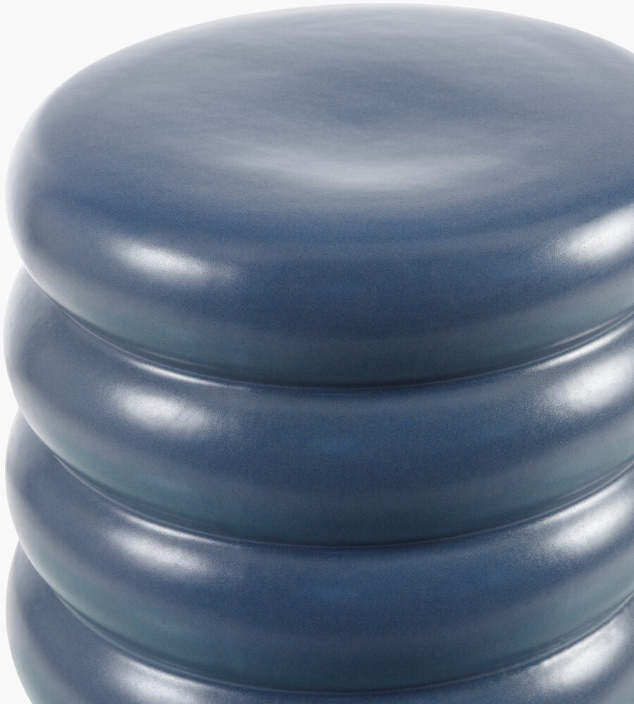 Bizen Garden Stool BIZ-005 - corner