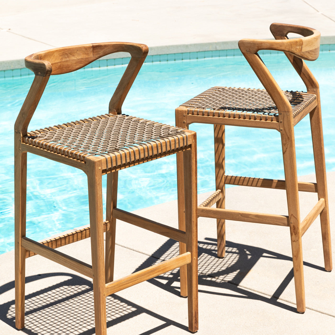 Rosel Outdoor Barstool 18"