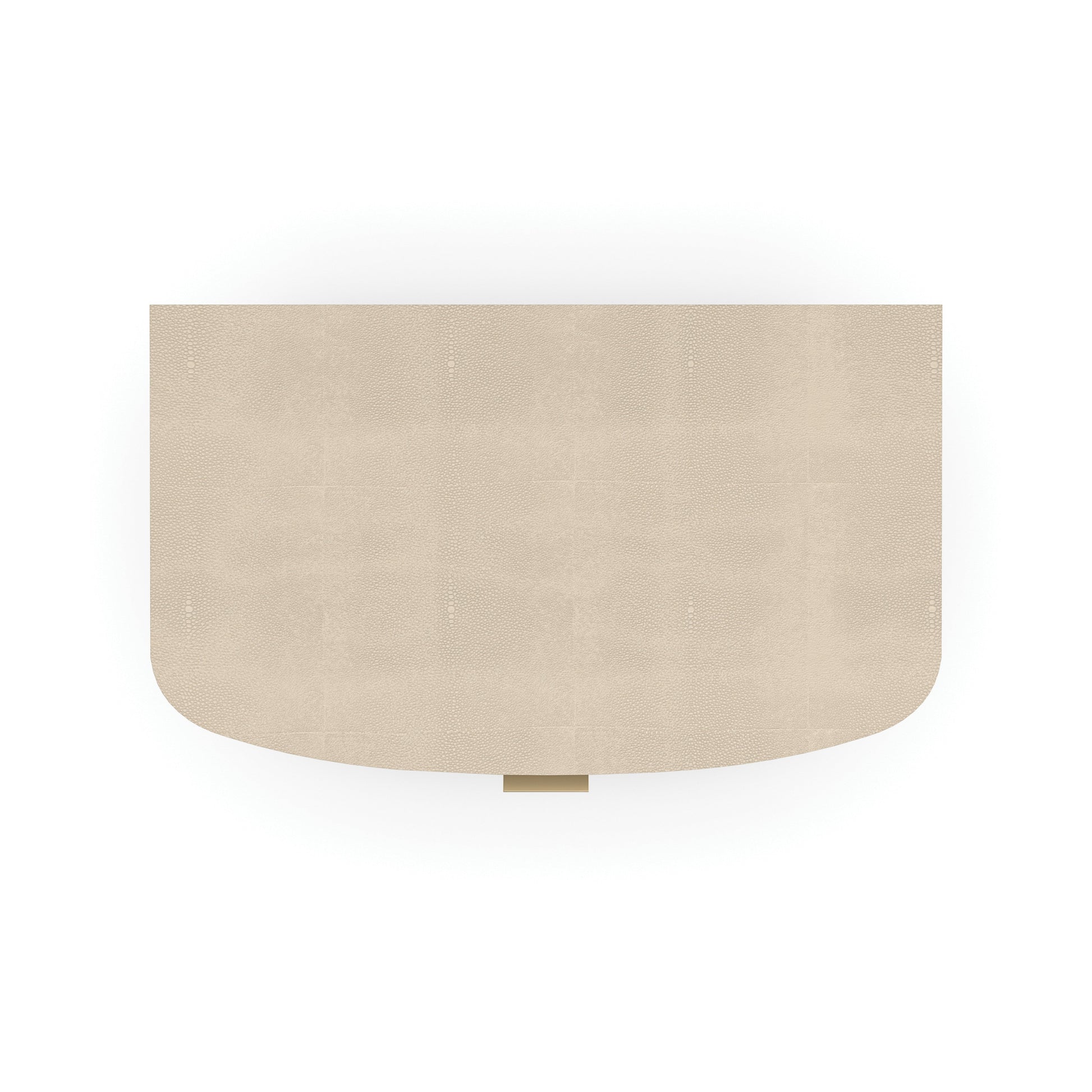 Simply Perfect Nightstand Ivory Painted Faux Shagreen 32" by Caracole - view 7