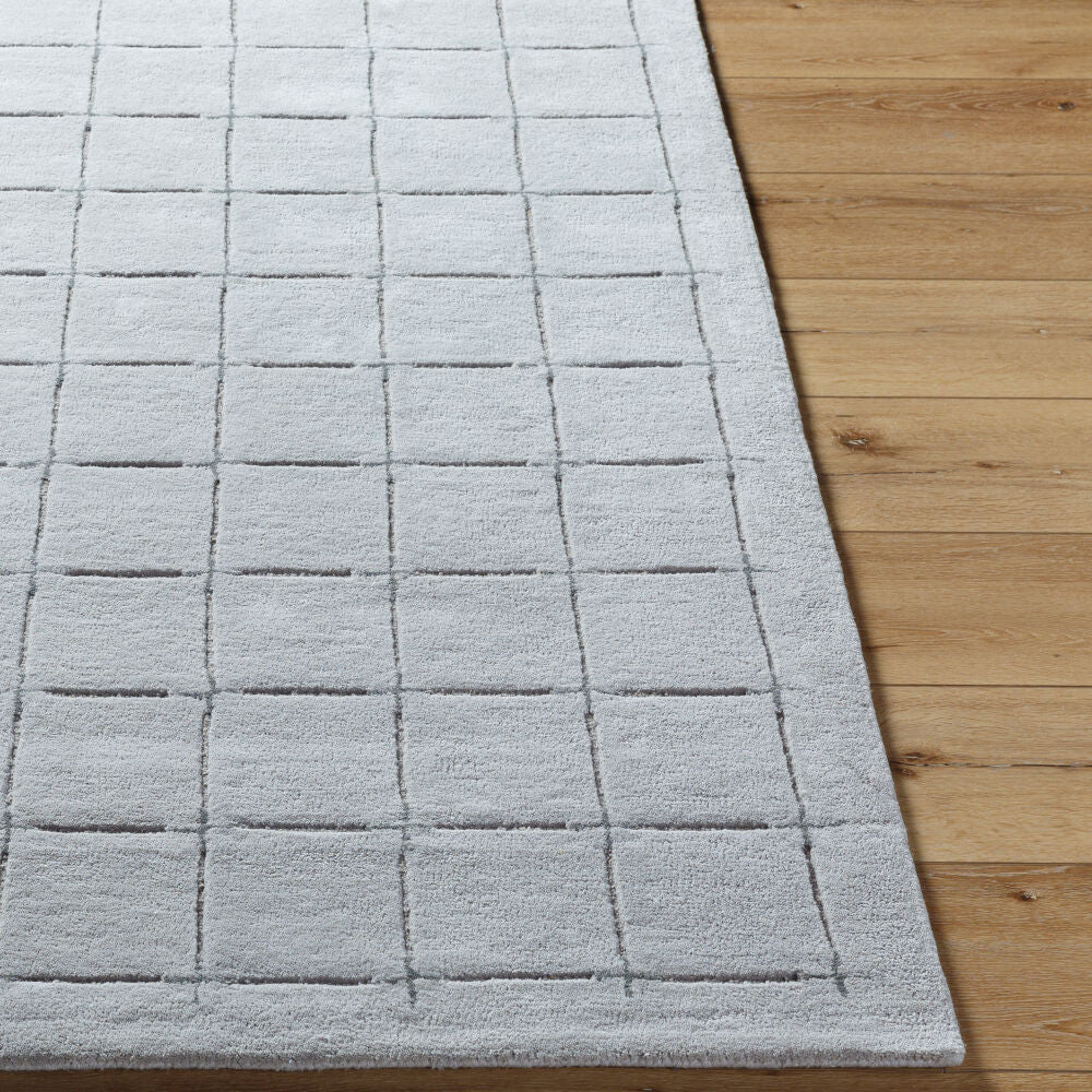 Brook Charcoal/Gray Handmade Rug - front
