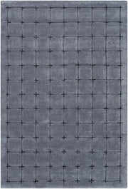 Brook Black/Charcoal Handmade Rug - 2' x 3'