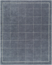 Brook Charcoal/Oatmeal Handmade Rug - 3' x 10'