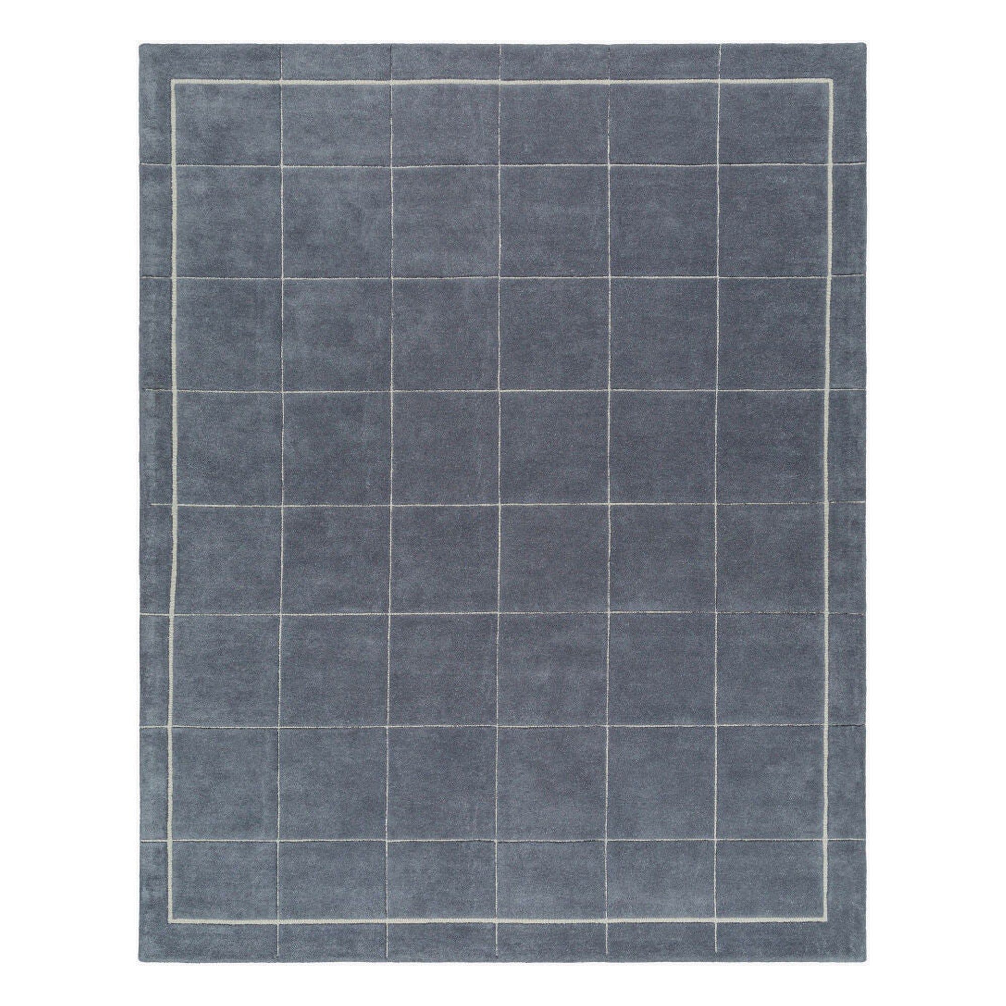 Brook Charcoal/Oatmeal Handmade Rug - 3' x 10'