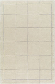 Brook Light Beige/Medium Gray Handmade Rug - 3' x 10'