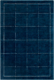 Brook Deep Teal/Seafoam Handmade Rug - 2' x 3'