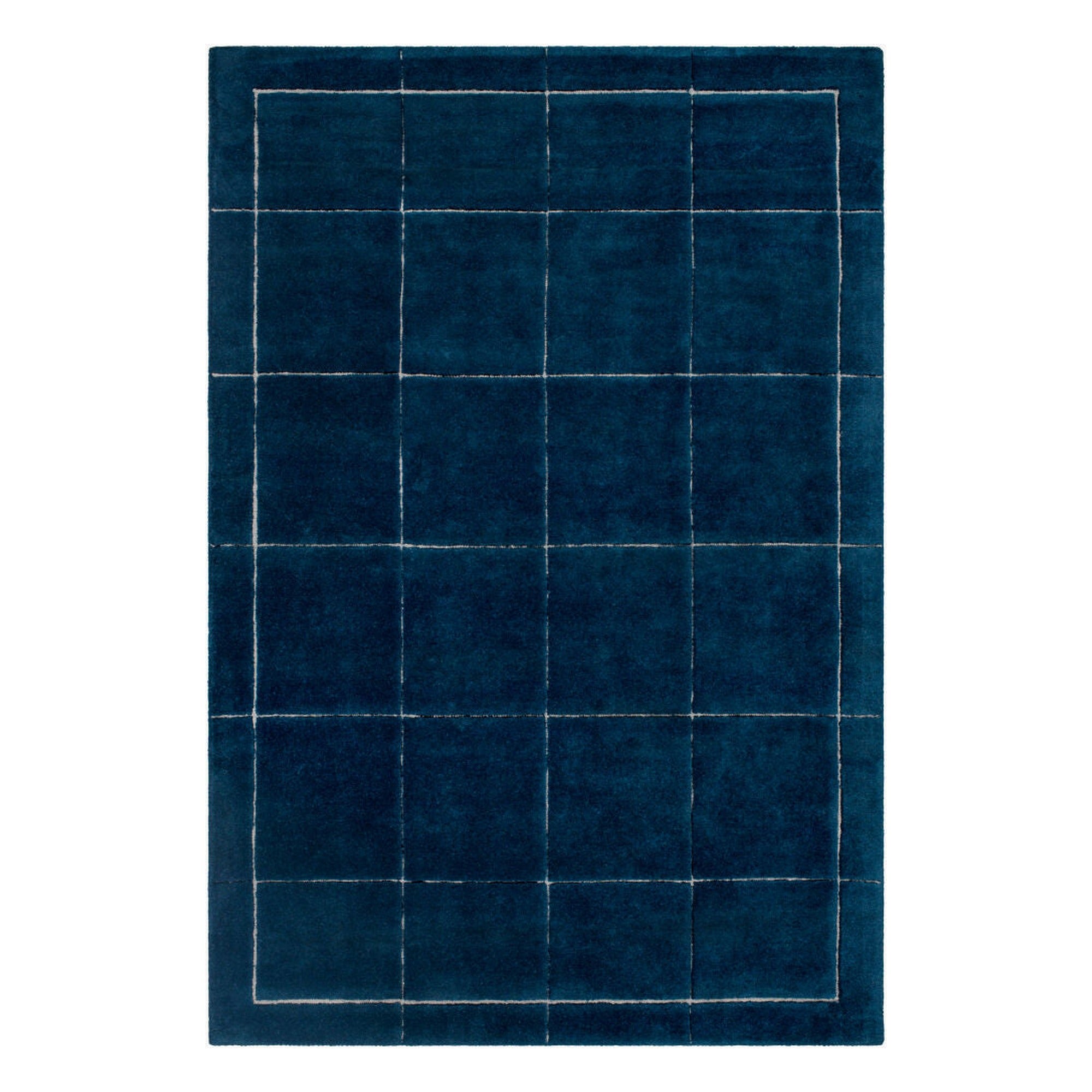 Brook Deep Teal/Seafoam Handmade Rug - 2' x 3'