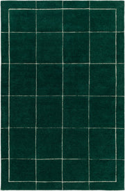 Brook Dark Green/Light Beige Handmade Rug BKO-2351 - 2' x 3'