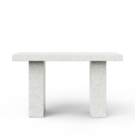 Mixx Elcor Bar Height Dining Table 35.5" x 70.75" - Ivory Terrazzo