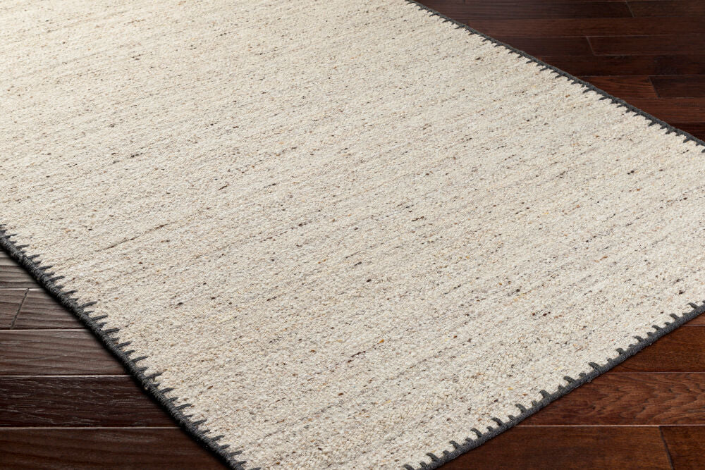 Berkeley Beige/Light Beige Handmade Rug - corner