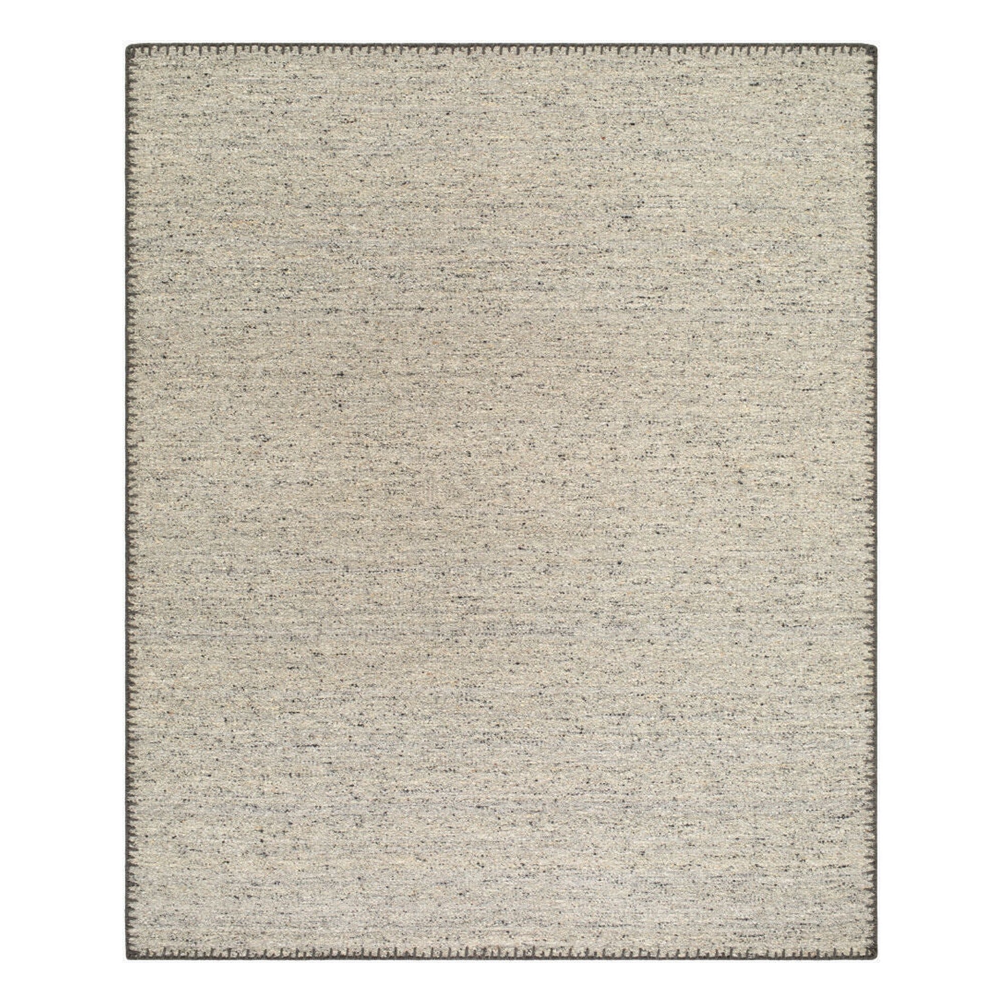 Berkeley Black/Taupe Handmade Rug - 2' x 3'