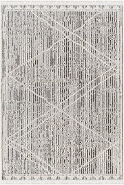 Berlin Dark Brown/Sage Machine Woven Rug BLR-2306 - 5'3" x 7'