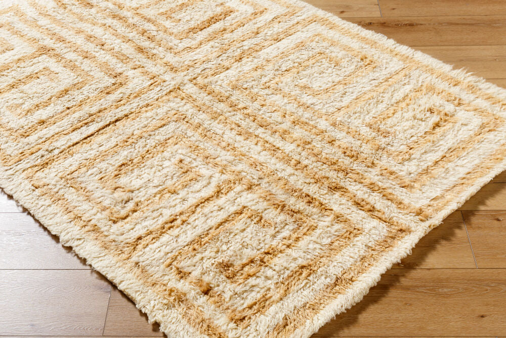 Beni Moroccan Handmade Rug BMC-2300 - corner