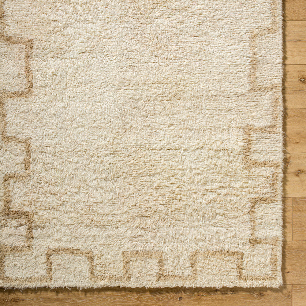 Beni Moroccan Handmade Rug BMC-2303 - overhead