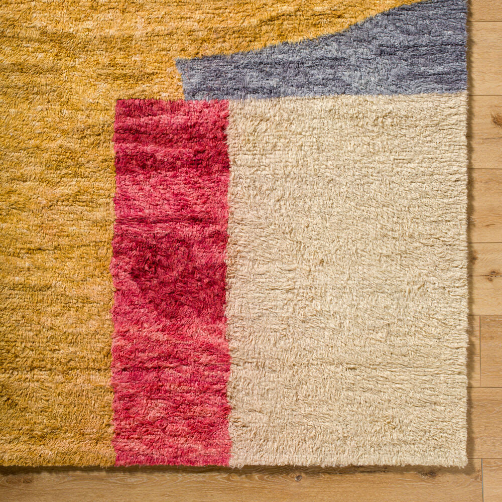 Beni Moroccan Handmade Rug BMC-2307 - overhead