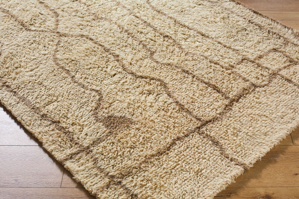 Beni Moroccan Handmade Rug BMC-2309 - corner