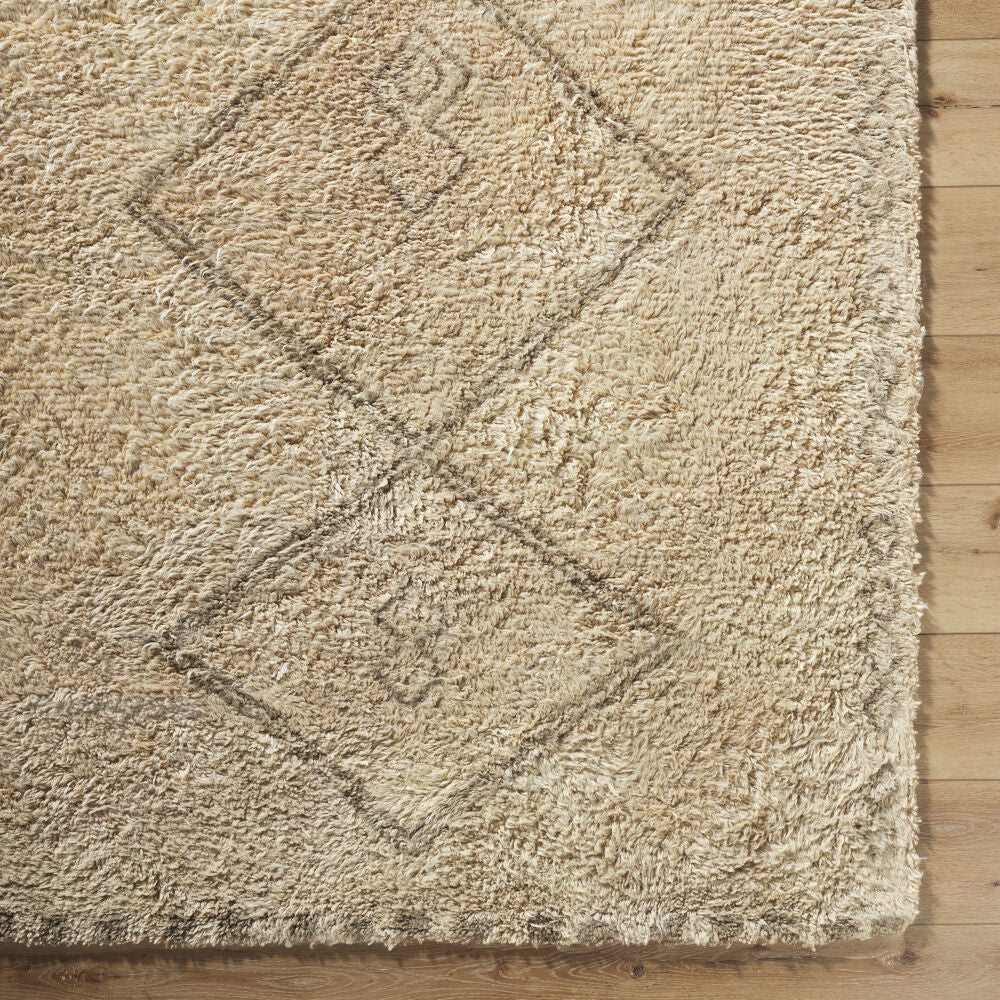 Beni Moroccan Handmade Rug BMC-2312 - overhead