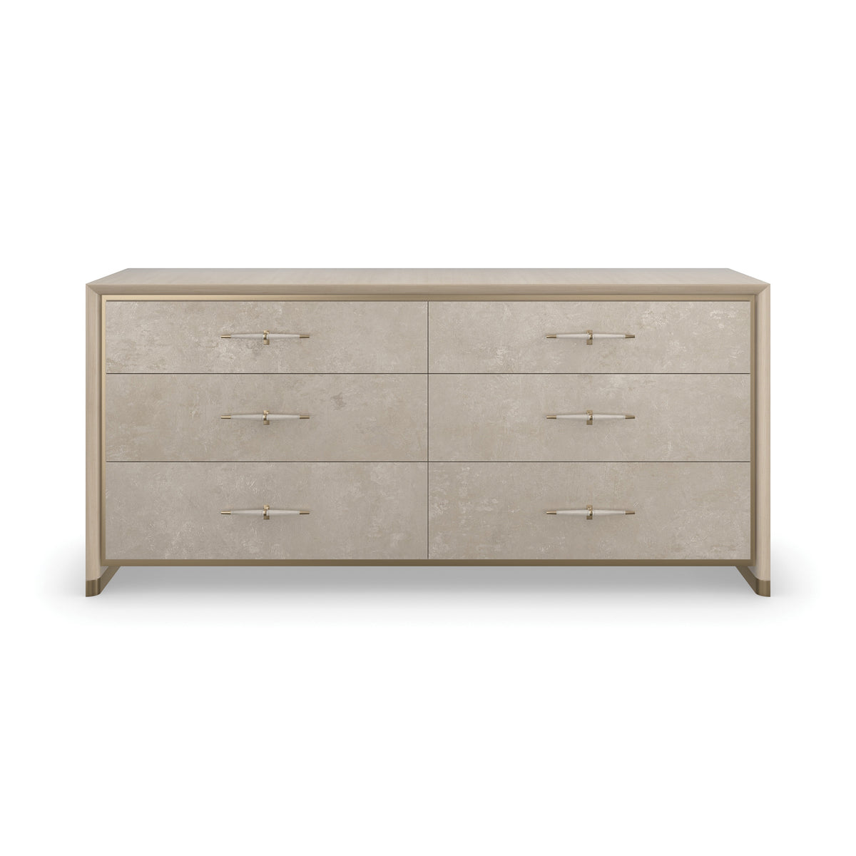 Hang Up Dresser Brushed Gold 70" by Caracole
