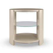 Da Vita Round End Table La Moda 26" by Caracole