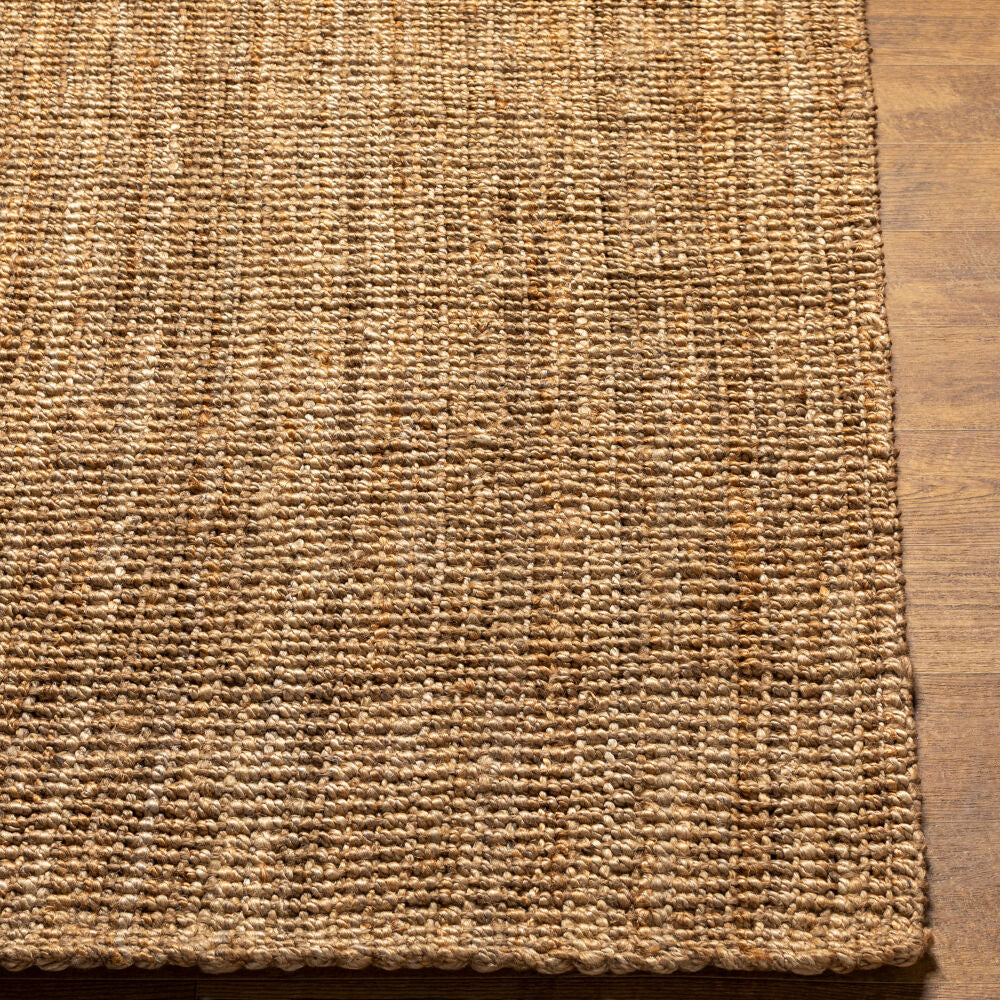 Calla Beige/Tan Handmade Rug - front