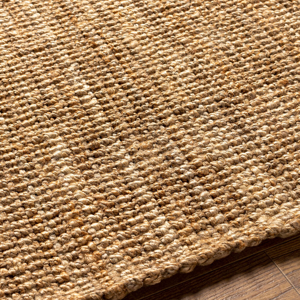 Calla Beige/Tan Handmade Rug - texture