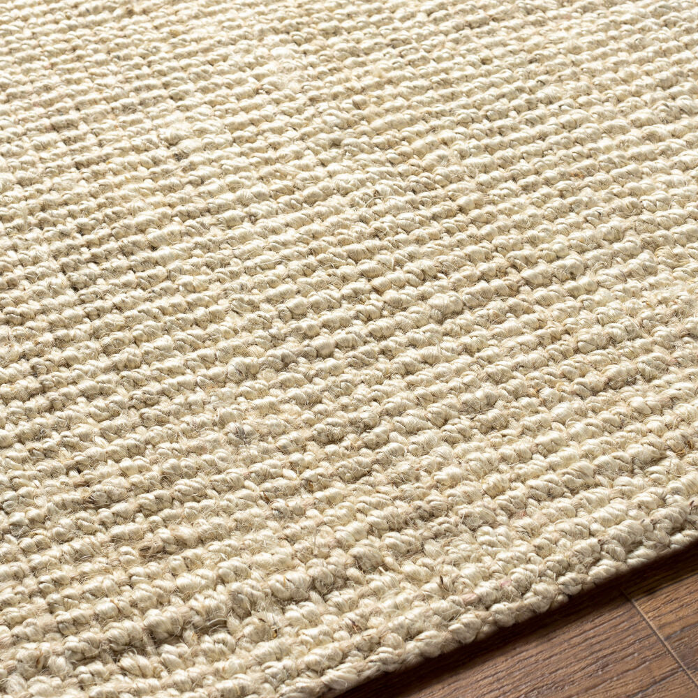 Calla Butter Handmade Rug - texture