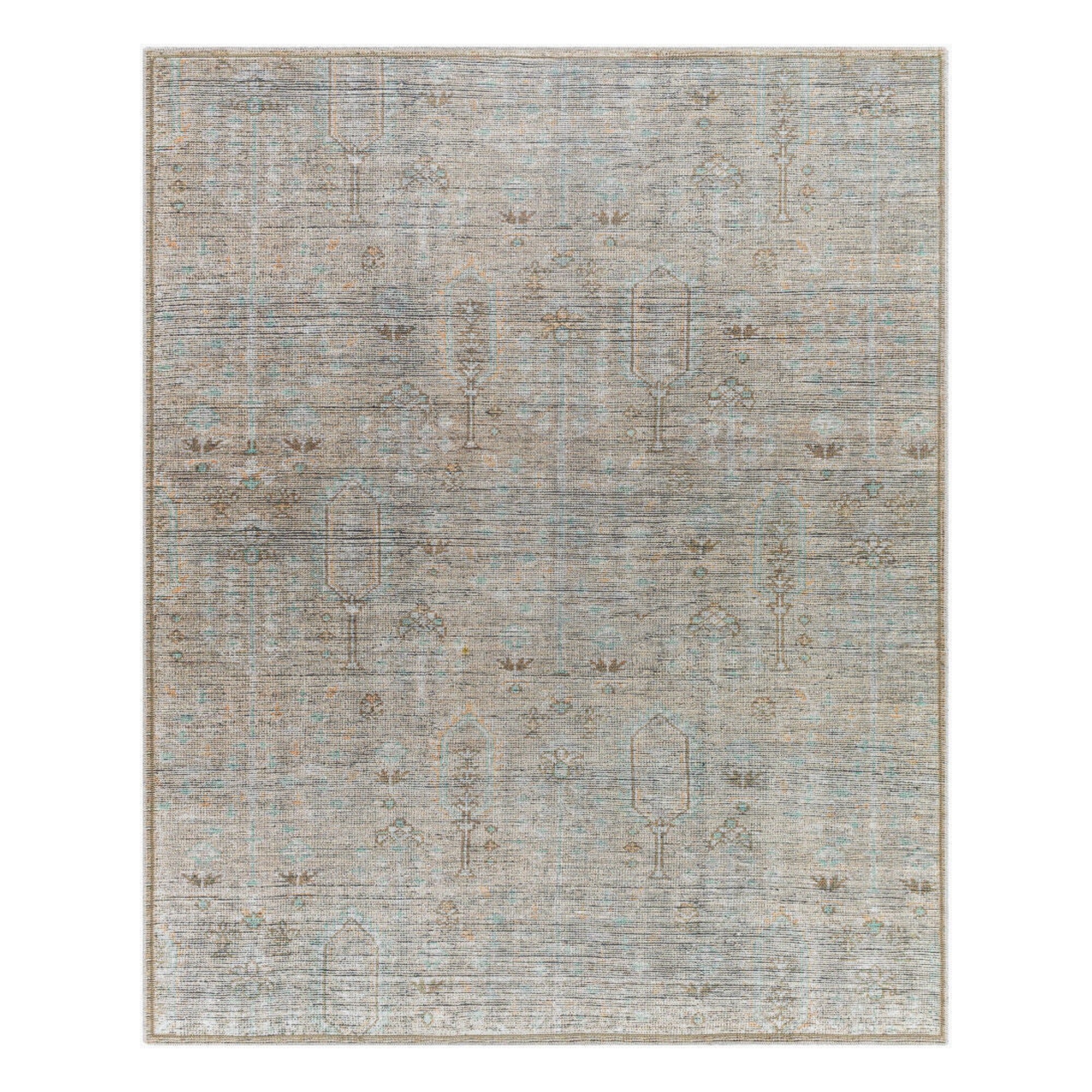 Darling Black/White Machine Woven Rug BODA-2302 - 2'7" x 10'