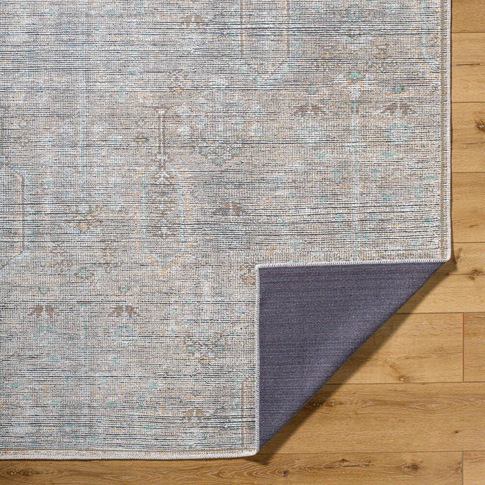 Darling Black/White Machine Woven Rug BODA-2302 - fold