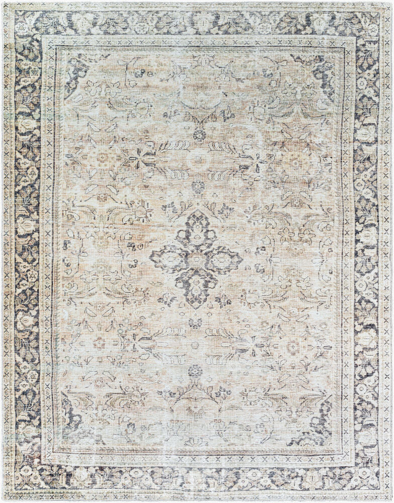 Darling Black/White Machine Woven Rug BODA-2304 - 2'7" x 10'