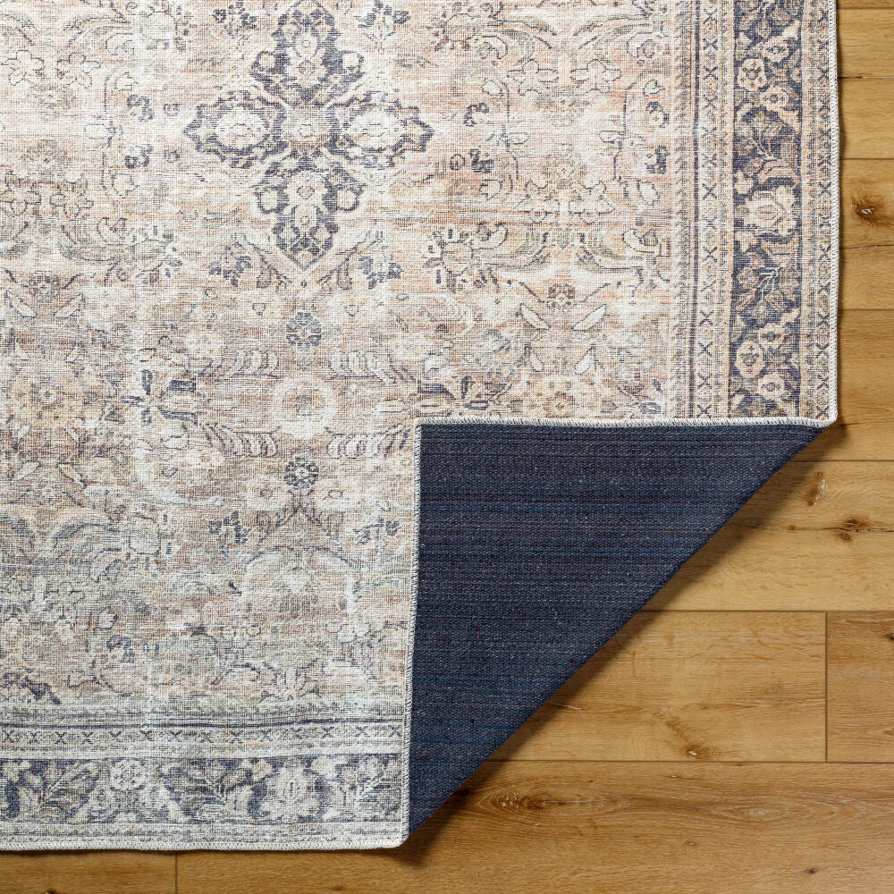 Darling Black/White Machine Woven Rug BODA-2304 - fold