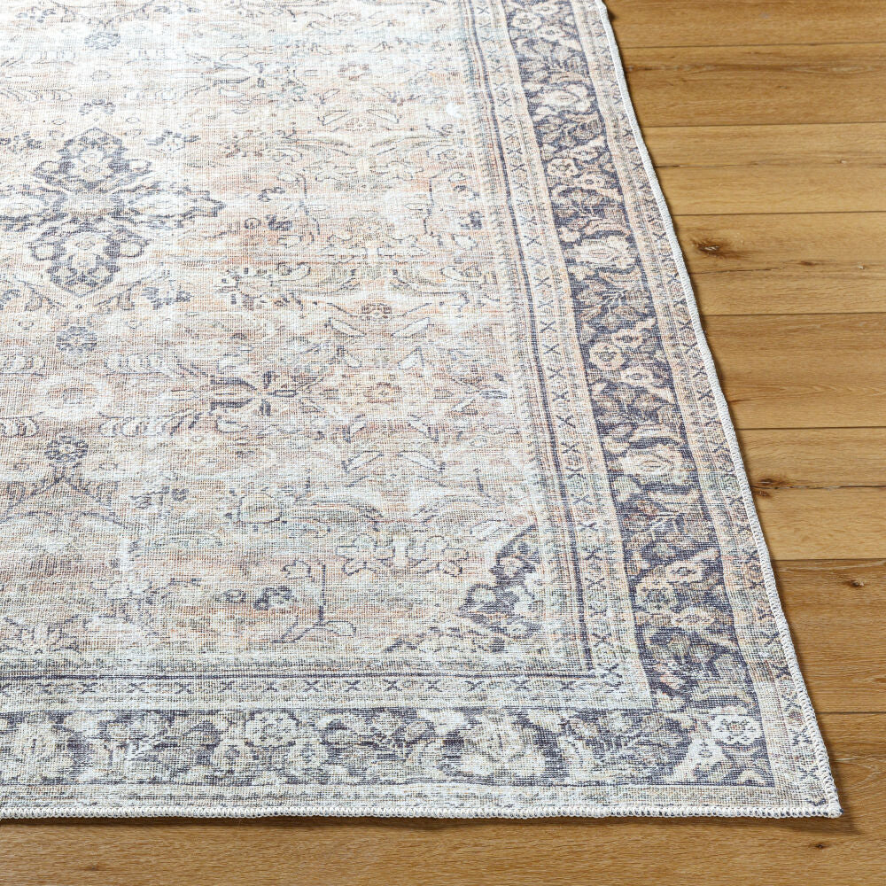 Darling Black/White Machine Woven Rug BODA-2304 - front