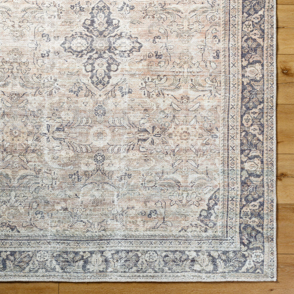 Darling Black/White Machine Woven Rug BODA-2304 - overhead