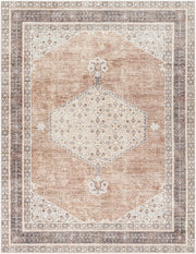 Lila Black/Tan Machine Woven Rug - 2'2" x 3'9"