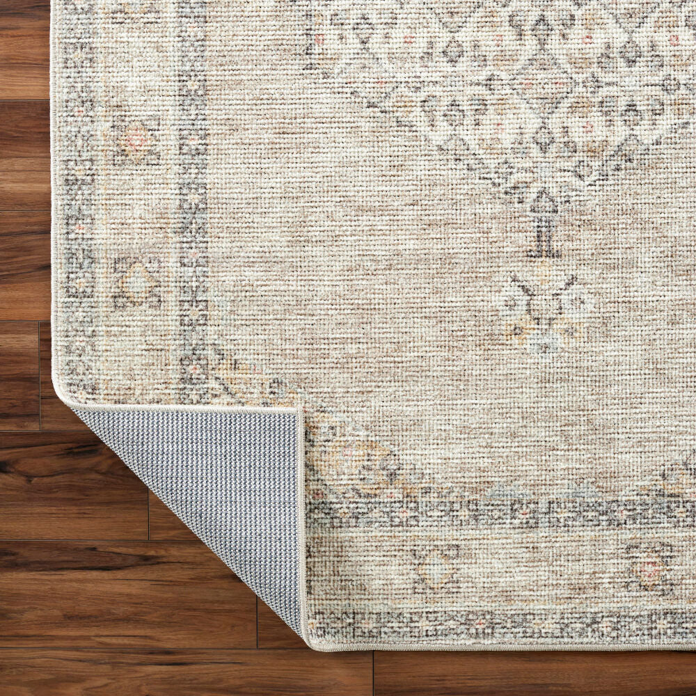 Lila Amber/Slate Machine Woven Rug - fold