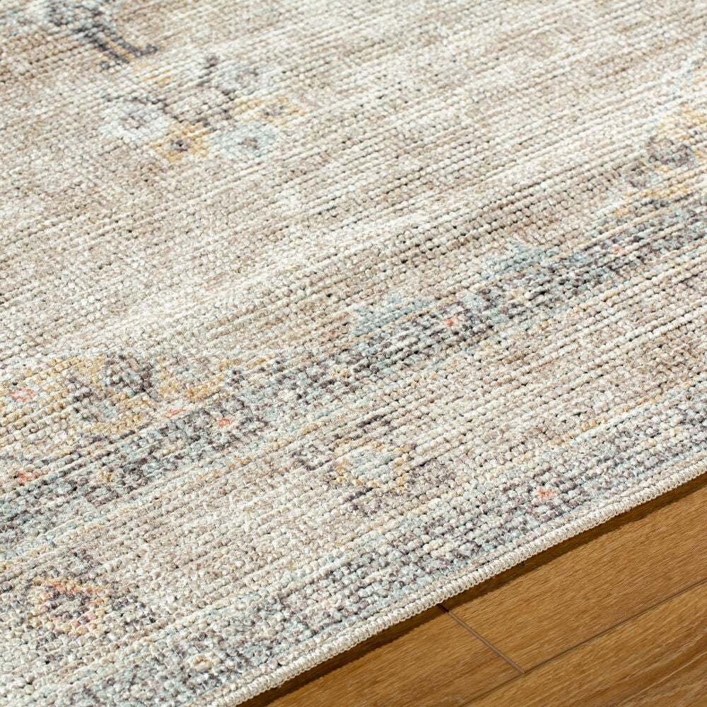 Lila Amber/Slate Machine Woven Rug - texture
