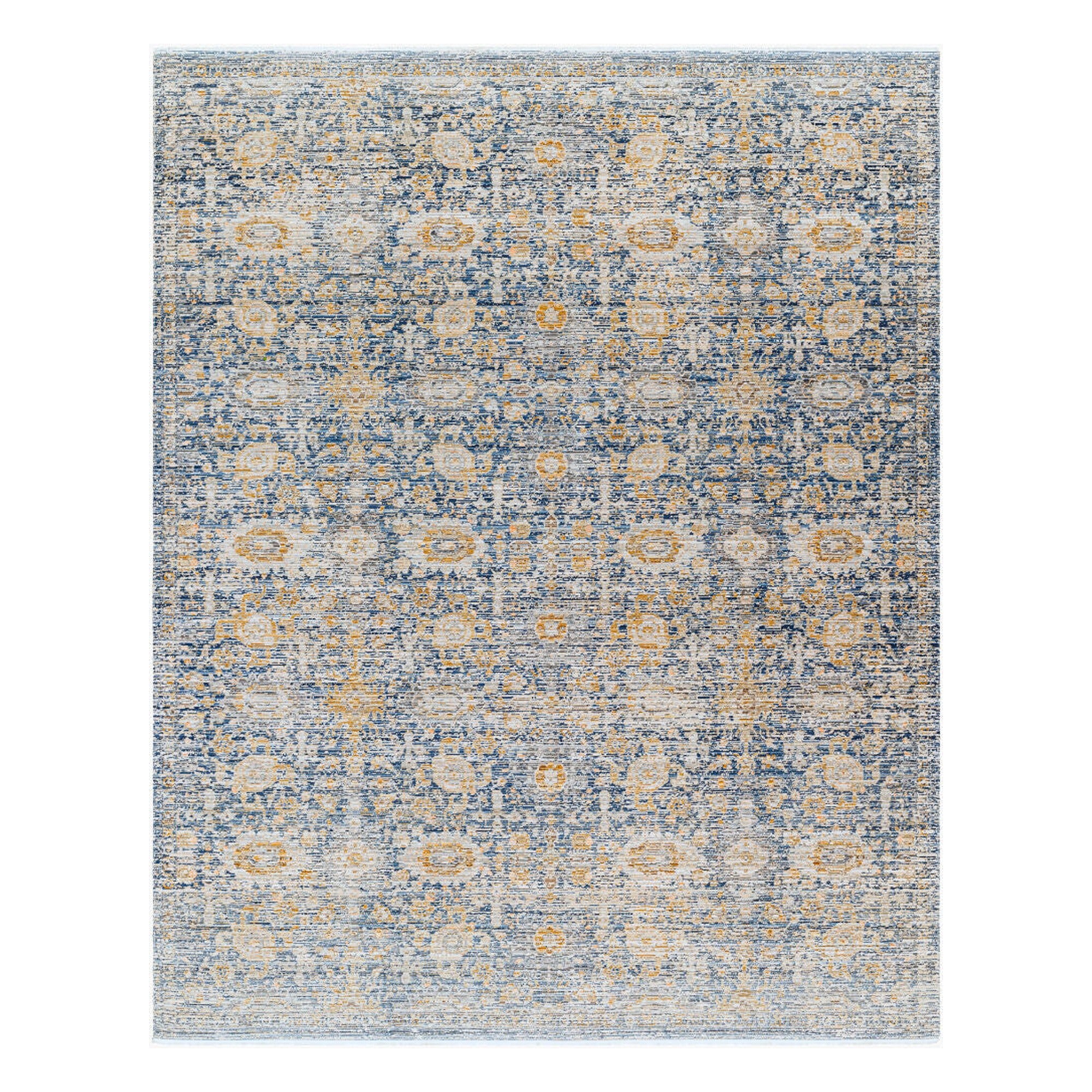 Margaret Charcoal/Taupe Machine Woven Rug BOMG-2300 - 5'3" x 7'10"