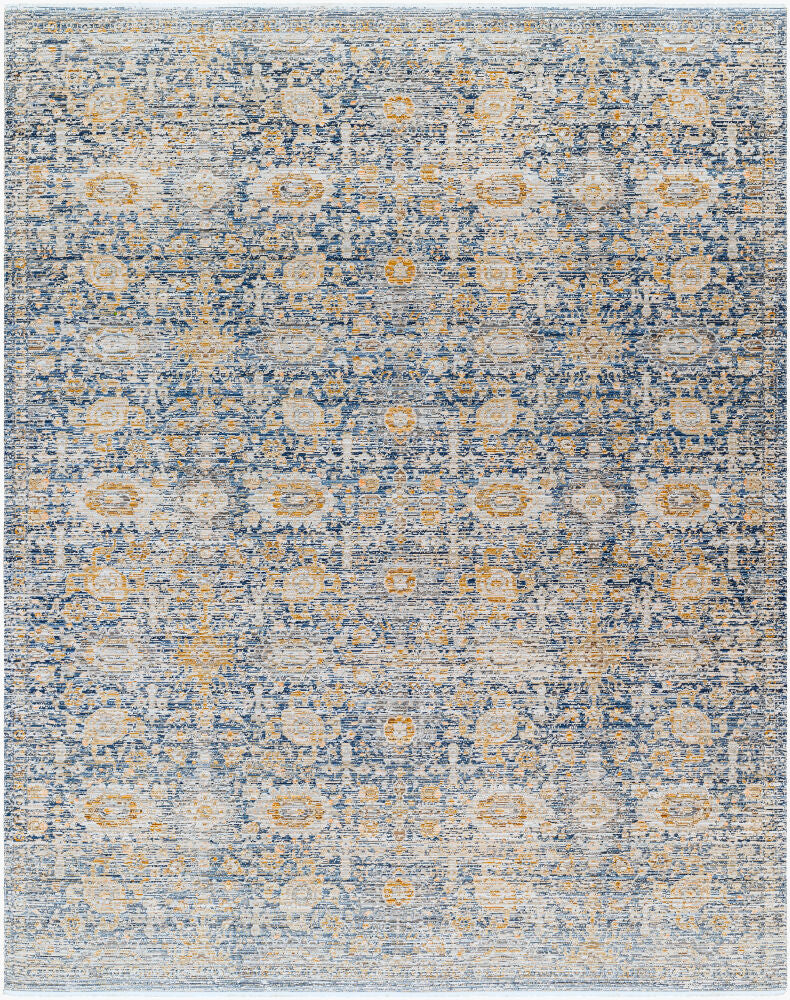 Margaret Charcoal/Taupe Machine Woven Rug BOMG-2300 - 5'3" x 7'10"
