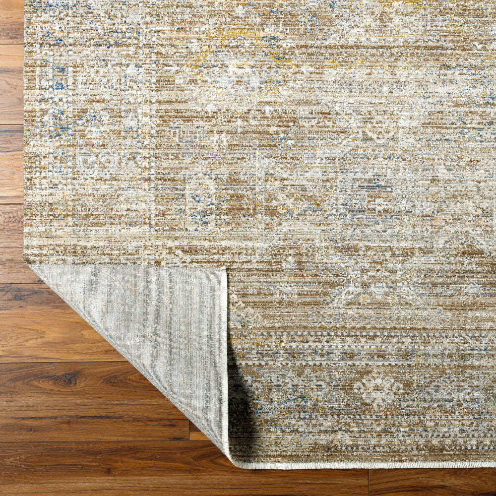 Margaret Charcoal/Taupe Machine Woven Rug BOMG-2302 - fold