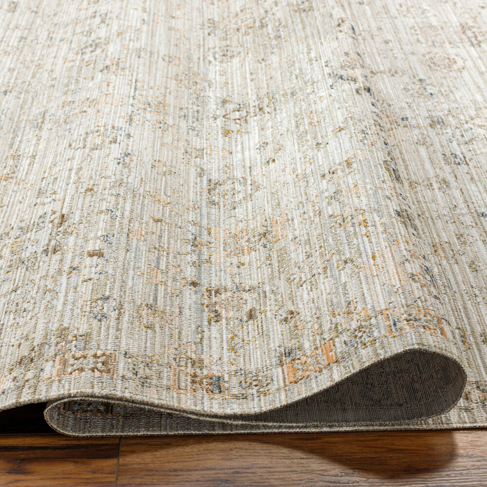 Margaret Brown/Taupe Machine Woven Rug BOMG-2303 - texture