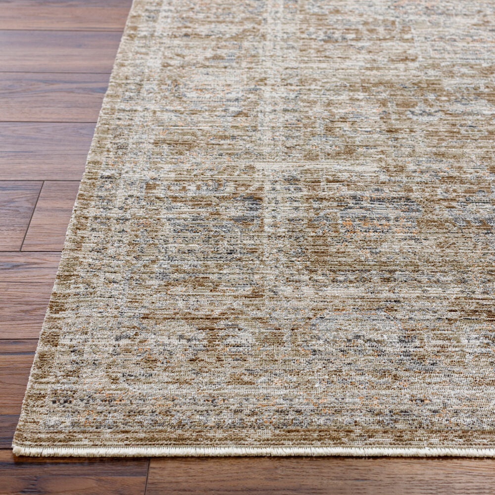 Margaret Brown/Taupe Machine Woven Rug BOMG-2310 - front