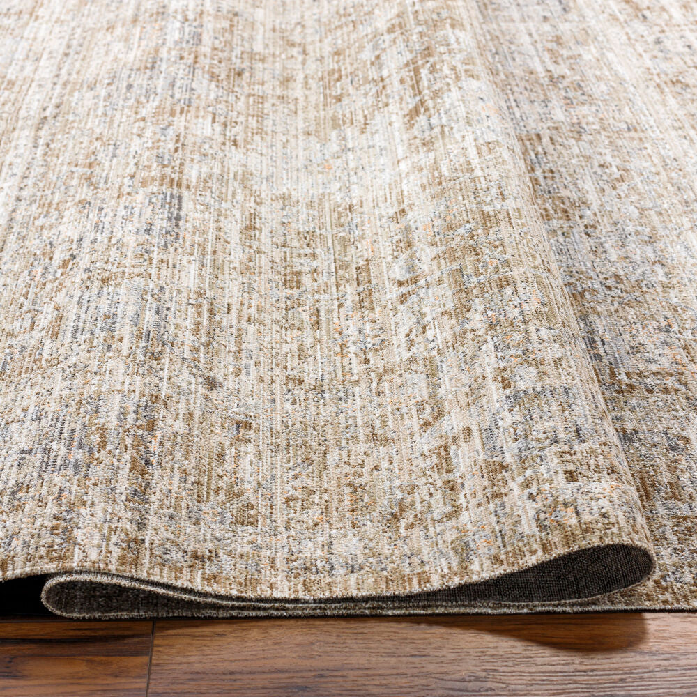 Margaret Brown/Taupe Machine Woven Rug BOMG-2310 - texture