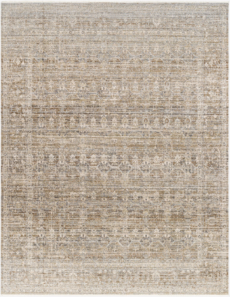 Margaret Charcoal/Taupe Machine Woven Rug BOMG-2311 - 5'3" x 7'10"