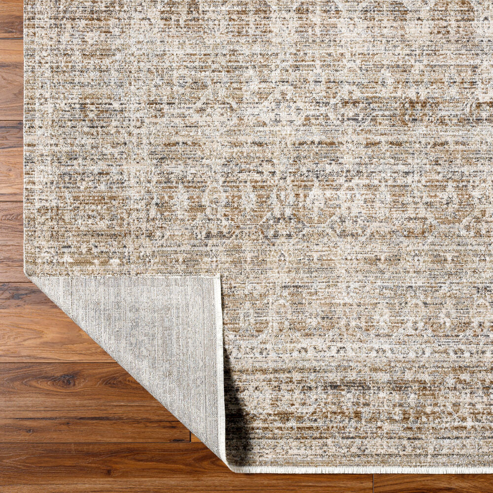 Margaret Charcoal/Taupe Machine Woven Rug BOMG-2311 - fold