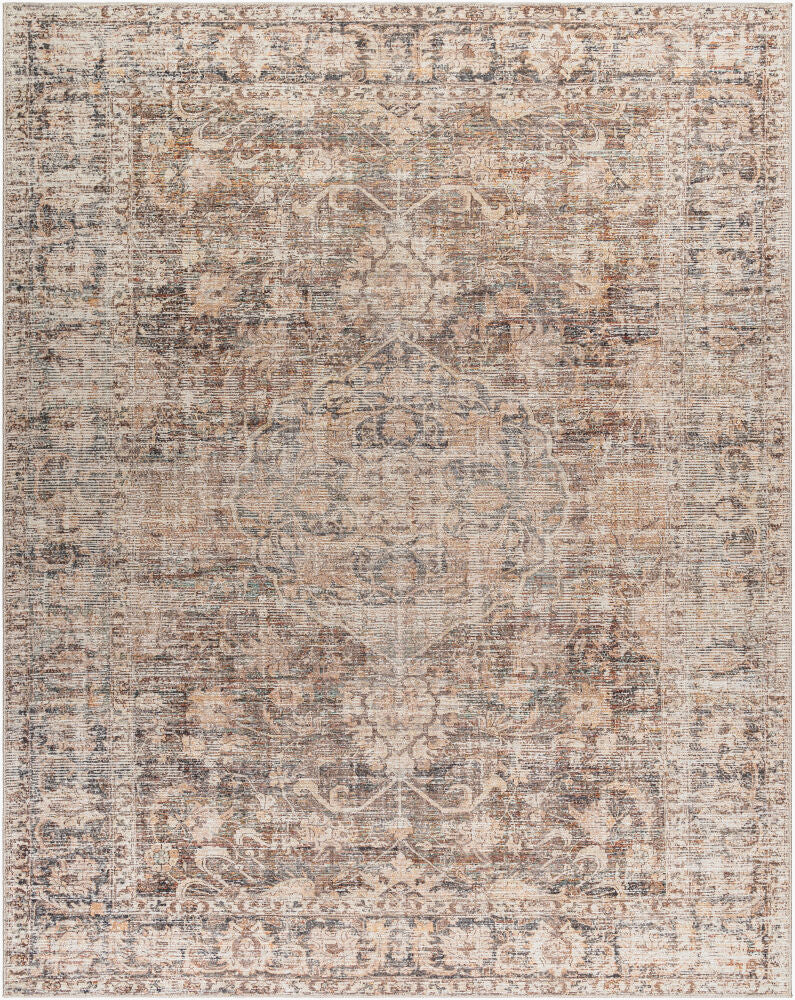 Marlene Beige/Tan Machine Woven Rug - 9'11" x 14'