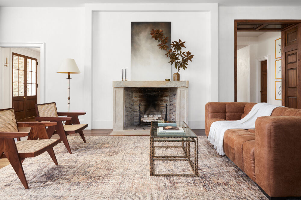 Marlene Beige/Tan Machine Woven Rug - styleshot