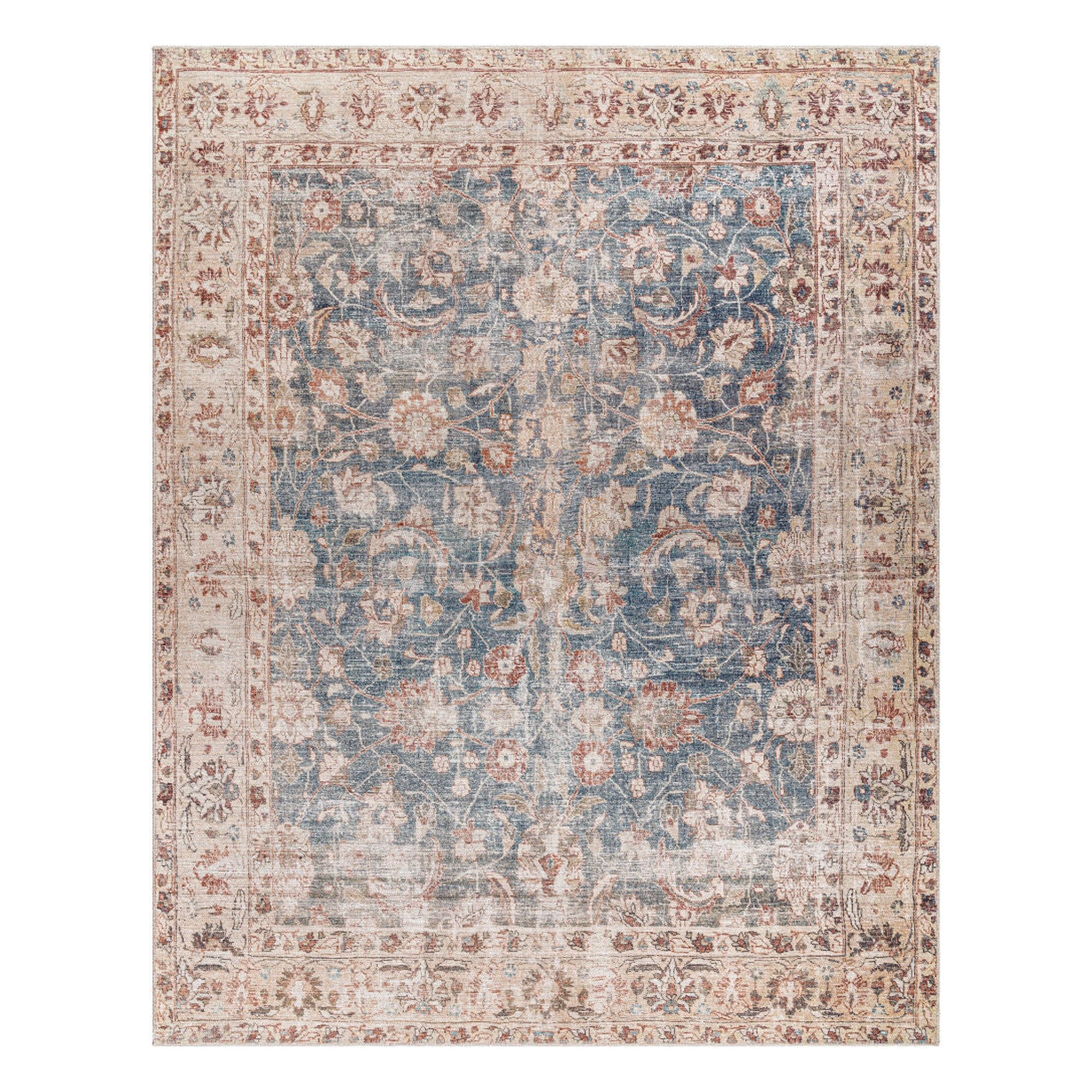 Marlene Brown/Tan Machine Woven Rug - 9'11" x 14'