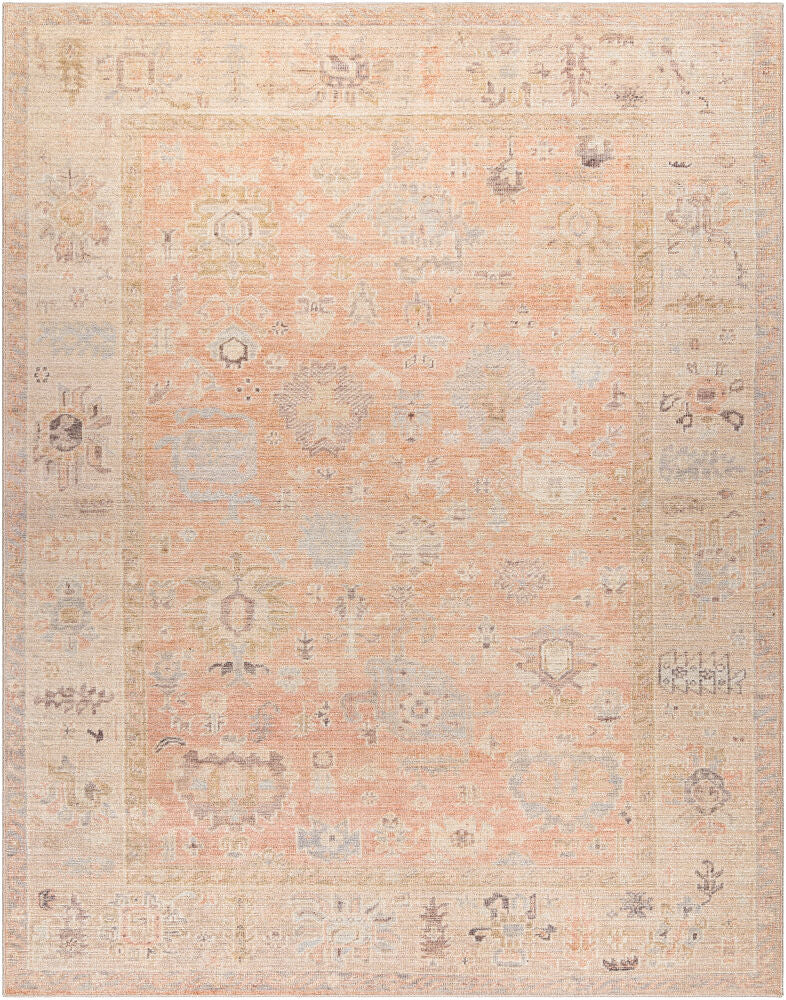 Marlene Charcoal/Tan Machine Woven Rug - 9'11" x 14'