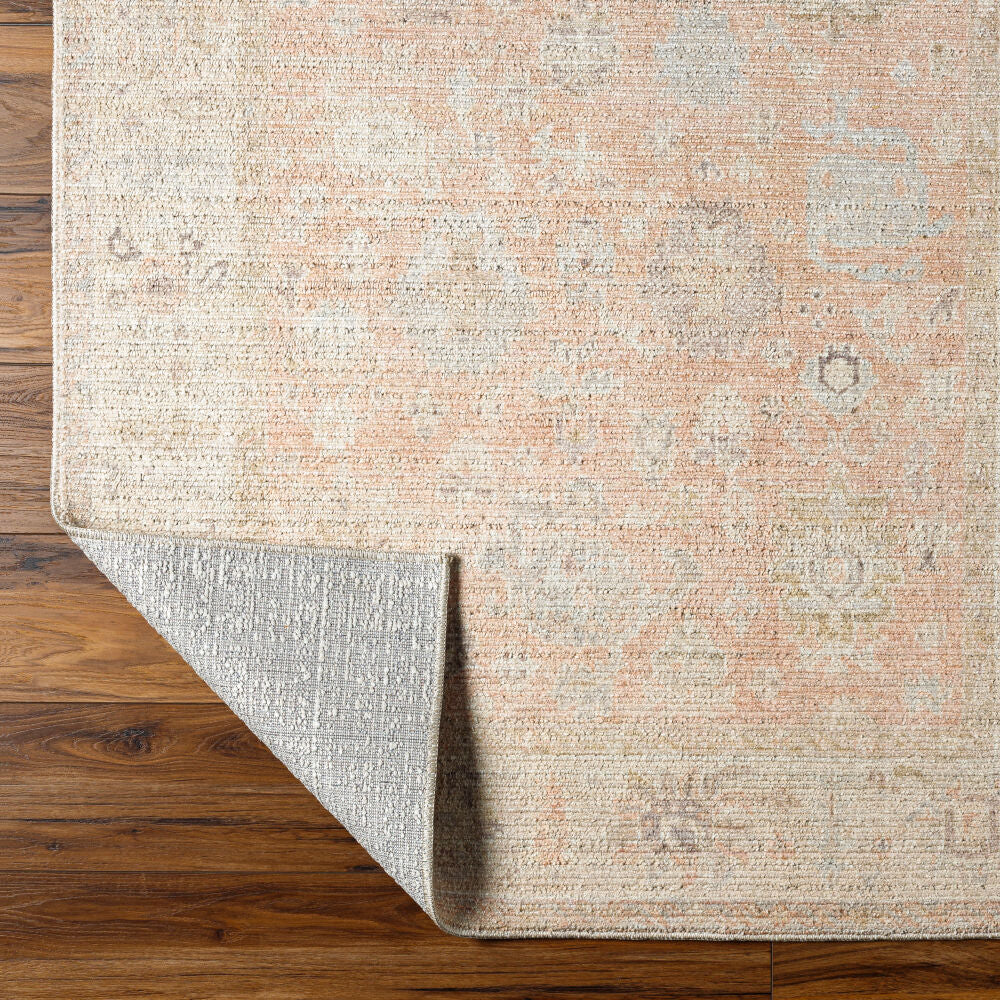 Marlene Charcoal/Tan Machine Woven Rug - fold