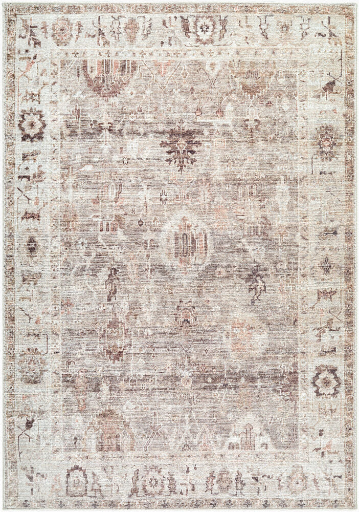Marlene Camel/Medium Brown Machine Woven Rug - 9'11" x 14'